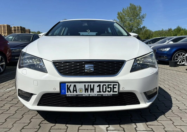 Seat Leon cena 49900 przebieg: 190000, rok produkcji 2015 z Sosnowiec małe 667